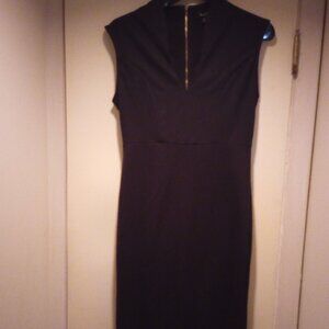 Love J perfect little black dress M with gold zipper on back! New no tag!